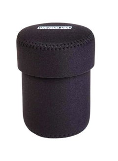 OP/TECH USA 7801054 Fold-Over Neoprene Lens Pouch – Durable Camera Lens Case with No-Lose Lid – 304 (Black)  - Image 1