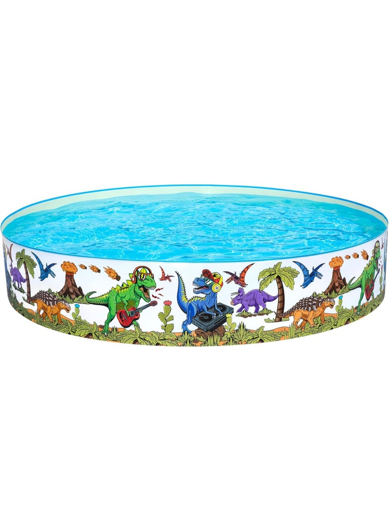 بست واي مسبح ديناصور للأطفال 244×46 سم - Image 1