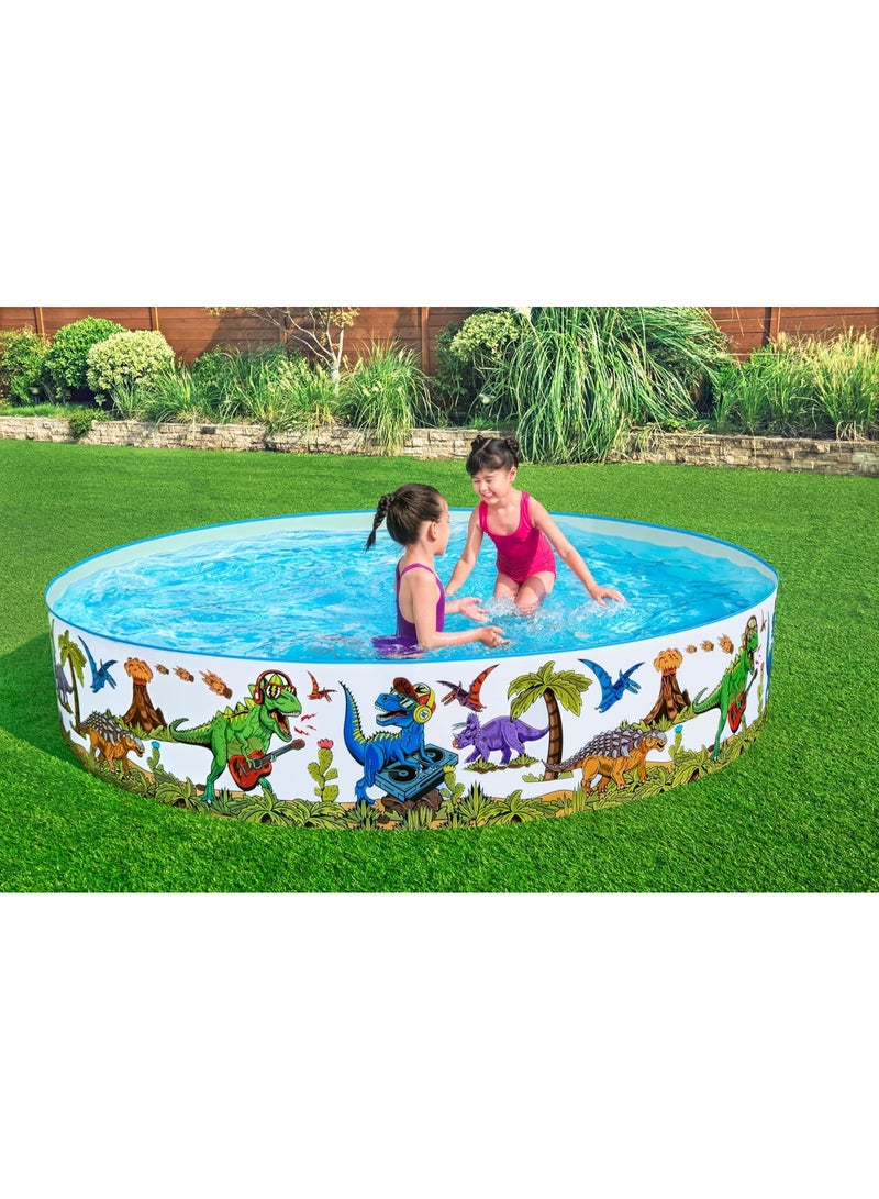 بست واي مسبح ديناصور للأطفال 244×46 سم - Image 5