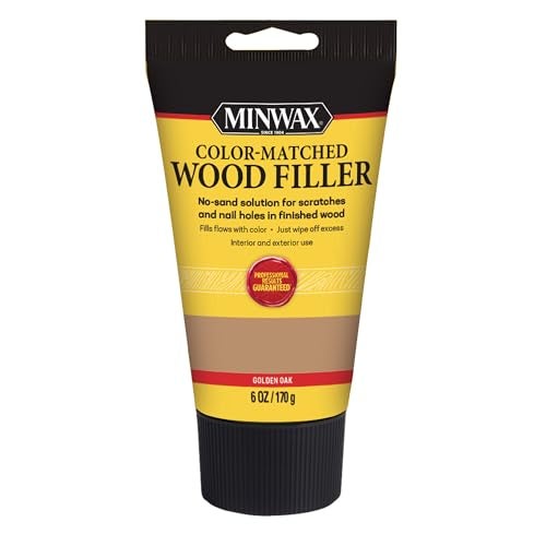 Minwax Color-Matched Wood Filler, Golden Oak, 6 oz - Image 1