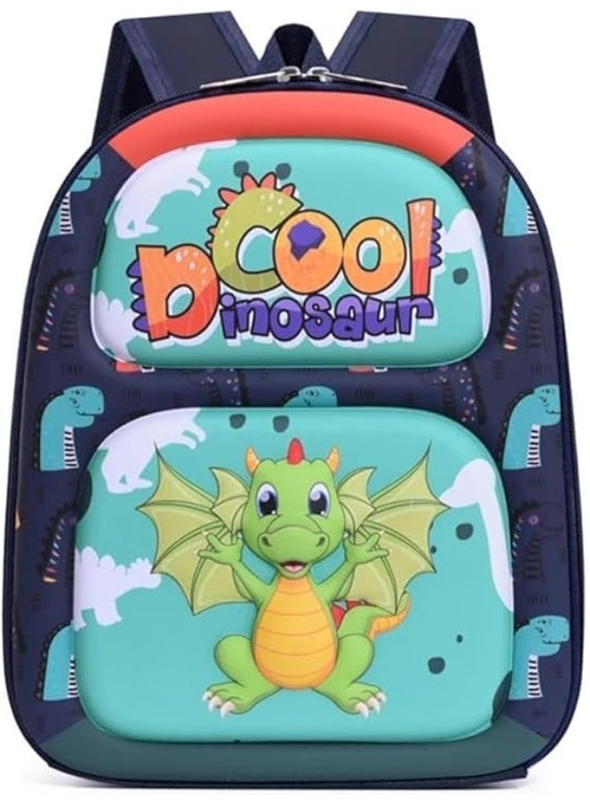 3D school backpack for boys and girls with a cute cartoon design - Image 1