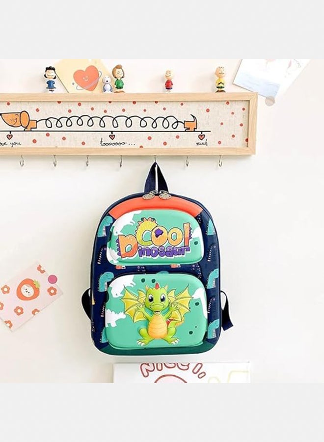 3D school backpack for boys and girls with a cute cartoon design - Image 2