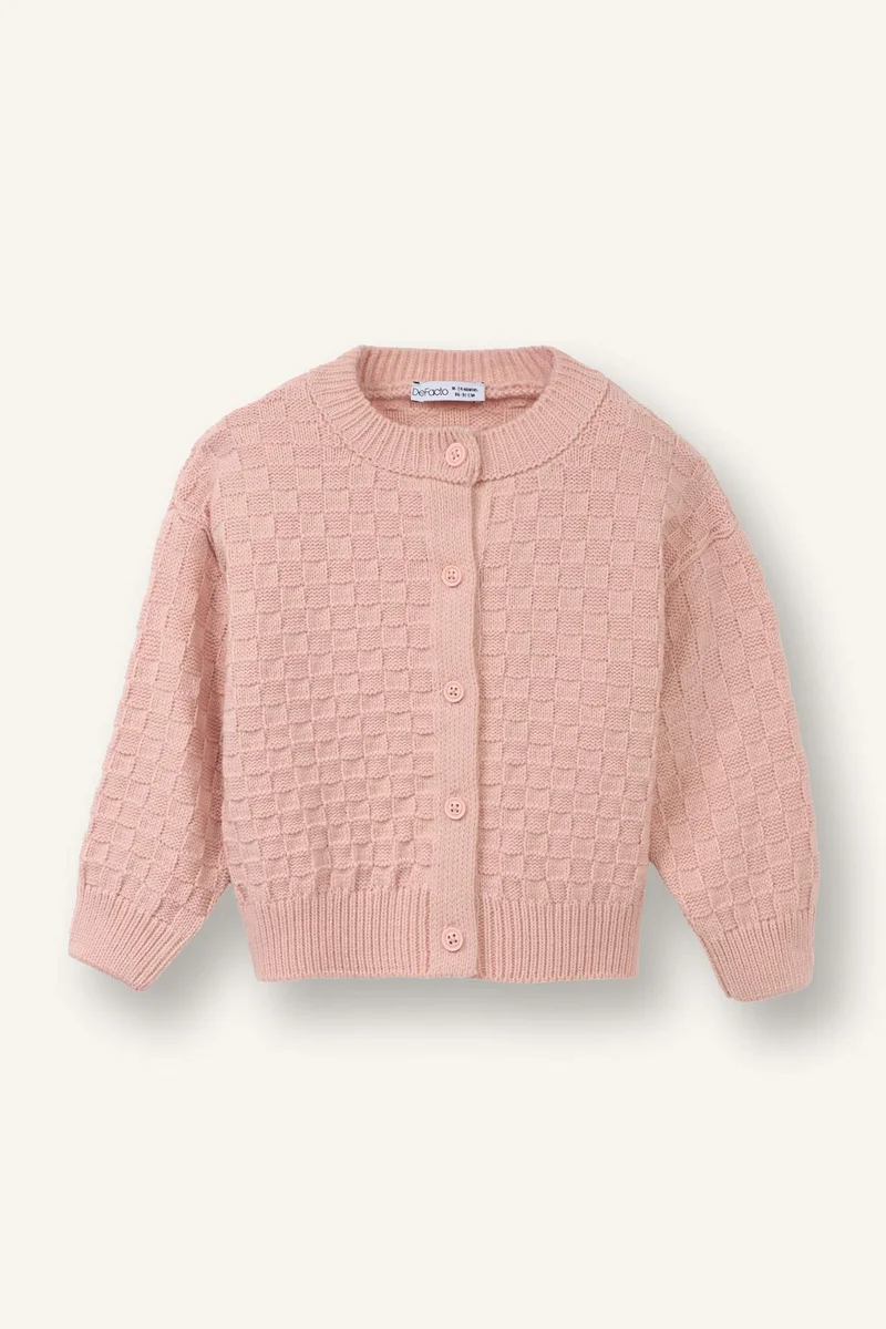 ديفاكتو Baby Girl Crew Neck Jacket