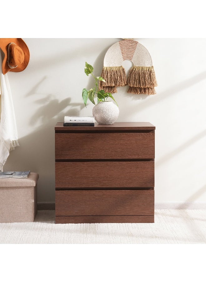 Pan Home Spring Collection Chest Of 3 Drawer - Wenge  - Image 2