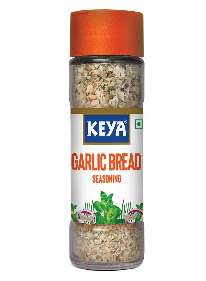 Keya Garlic Bread Seasoning |All Natural & Healthy Spice Blend| Glass Bottle | Premium Seasoning and Spices I No Preservatives | 50g | Pack of 3 - Image 2