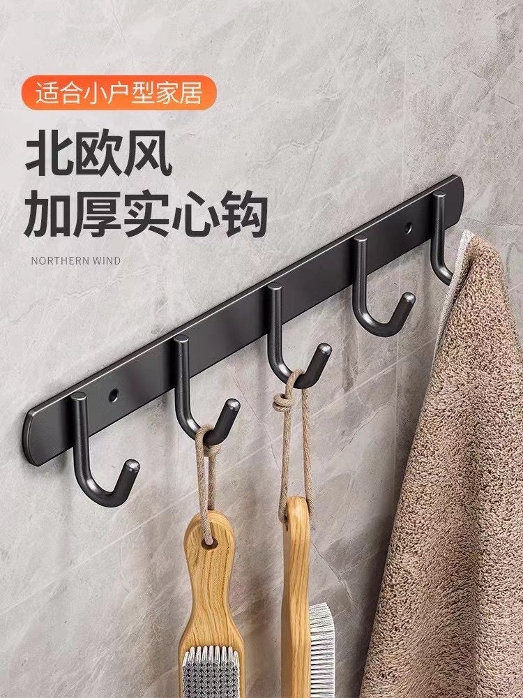 Stainless Steel 304 Coat Hook Wall Hanging Wall Hook Row Hook Coat Hook Clothes Hook Clothes Hanging Wall Hook - Image 2