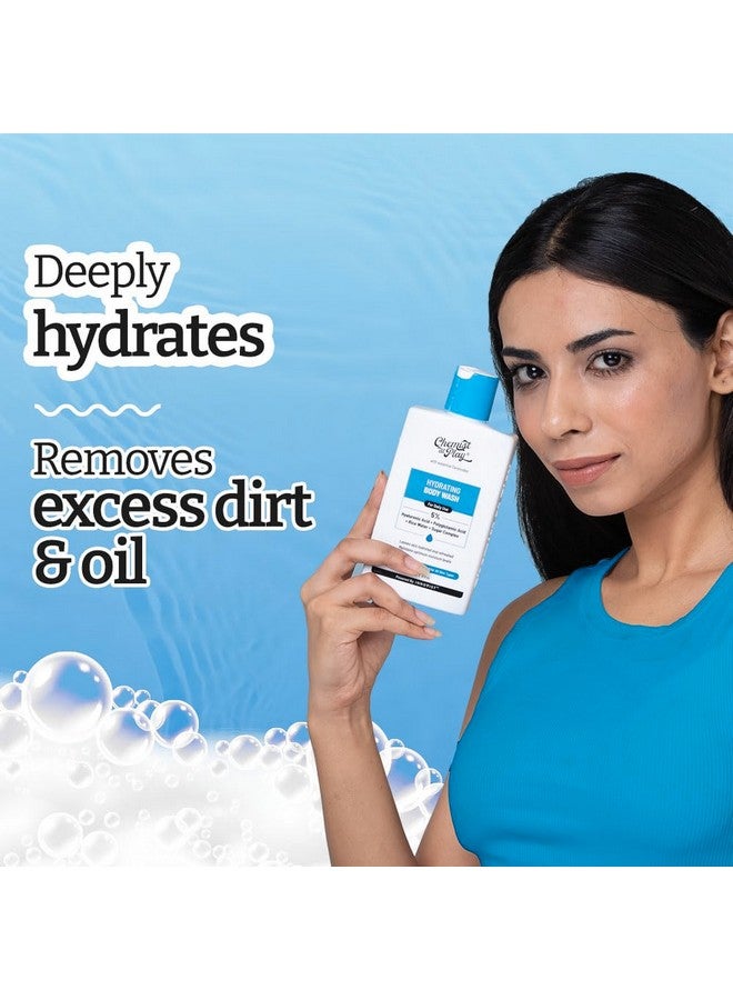 Chemist at Play Hydrating Body Wash | With 5% Hyaluronic Acid Bodywash For Intense Hydration | Reduces Flakes & Itchiness 236Ml + Gentle & Hydrating Face Cleanser | Hydrates Dull & Dry Skin 100Ml - Image 2