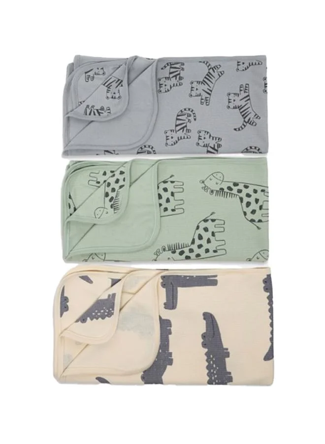 أطفال وأكثر Babies & More Newborn Boys Multicolor Baby Blanket