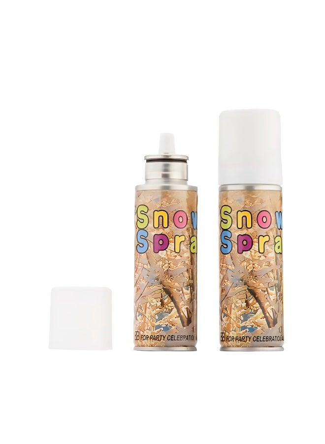 White Snow Spray - 24 PCS Pack - Party Spray - For Birthdays, Eid, Functions, National Day, All Kinds of Celebrations -  Realistic Vanishing Snow Effect - Image 4