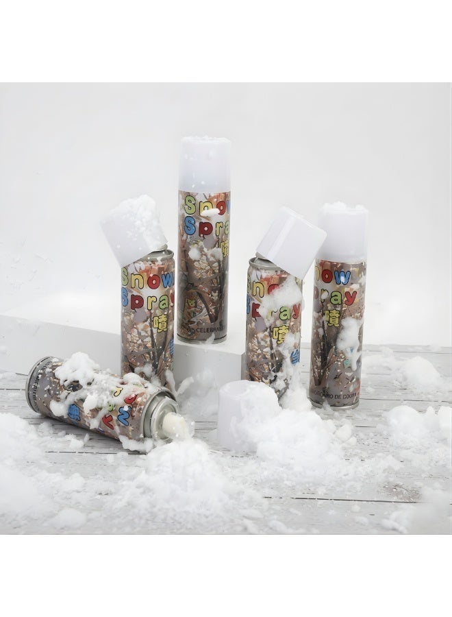 White Snow Spray - 24 PCS Pack - Party Spray - For Birthdays, Eid, Functions, National Day, All Kinds of Celebrations -  Realistic Vanishing Snow Effect - Image 3