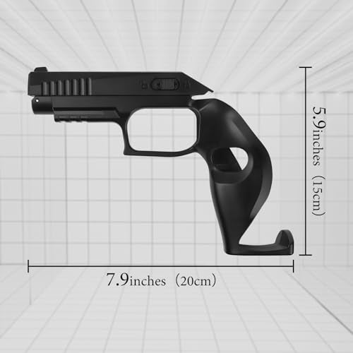 Geekria VR Game Gun Controller Cover Compatible with Sony PlayStation PSVR 2 Shooting Bracket Stand, Shooting Game Handle Accessories, Durable Hard Shell Anti-Slip Grip Protector - Image 2