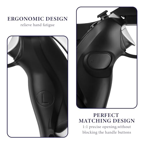 Geekria VR Game Gun Controller Cover Compatible with Sony PlayStation PSVR 2 Shooting Bracket Stand, Shooting Game Handle Accessories, Durable Hard Shell Anti-Slip Grip Protector - Image 5