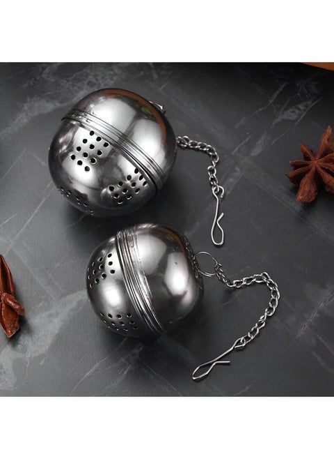 Quality Mesh Filter - Round Stainless Steel Tea Strainer Designed For Maximum Flavor Extraction, Ensuring A Delightful Tea Experience Every Time.