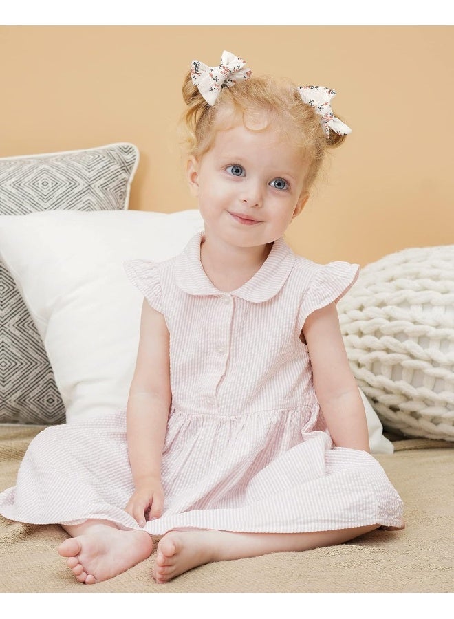 Jollybows 20 PCS Baby Girls Hair Clips Set Hair Bows Barrettes Handmade Accessories Alligator Clip for Babies Infant Toddlers Little Kids Teens - Image 5