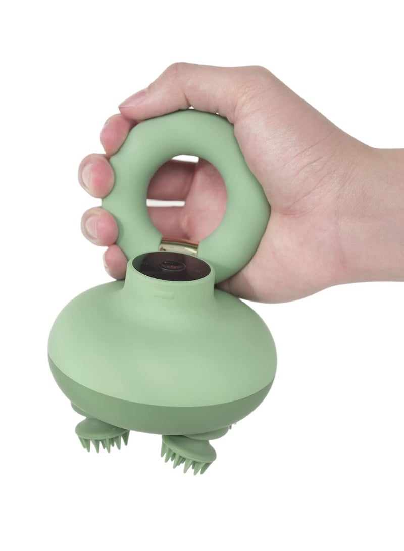 Y&D Scalp Massager Electric, Portable Rechargeable Head Massager, IPX7 Waterproof, Non-Slip Silicone Grip for Comfort, Hair Growth and Relaxation, Full Body Massage Men, Women, Pets - Image 1