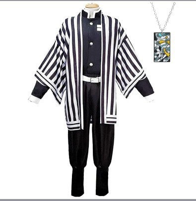 The Blade of Ghost Extermination Tanzhi Lang Mi Dou My Wife Shan Yi Butterfly Enduring Ganlu Temple Honey Glass cosplay Clothing Snakezhu Ihei Barone Necklace Bandage