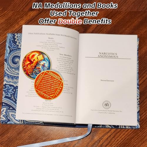 IELCJJ Phoenix Fairy 5 Year Na Medallions - Sun and Moon Sobriety Coin - Five Year Recovery Addiction Token - Celebrate Clean and Sober Chip - 0-10 Prime Narcotics Anonymous Gifts for Men Women - Image 5