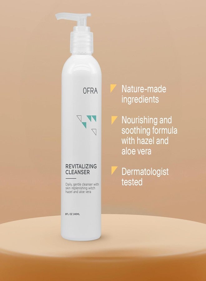 OFRA Revitalizing Cleanser | Gentle Daily Face Cream Cleanser for All Skin Types | Face Pore Cleaner with Aloe Vera for Hydration and Fresh Skin | 8 oz/240 ml - Image 5