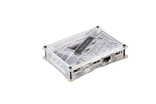 khadas DIY Case for VIMs SBC Series (Transparent with Metal Plate) - Image 1