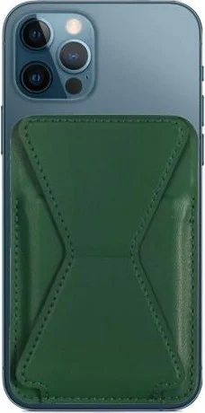 Polhammobile Polham Magsafe Wallet Case Card Holder with Stand for Iphone 12,13,14 Series, Ultra Thin Leather Magsafe