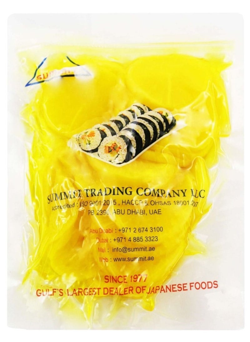 SUMMIT Takuwan Taro Yellow Pickled Radish 250G