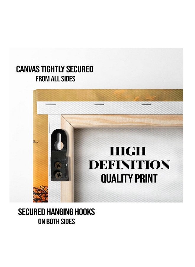 PAPER PLANE DESIGN Kerala Mural Art Indian Ethnic Traditional Wall Canvas Painting. 24 in x 24 in Size. (B) - Image 4