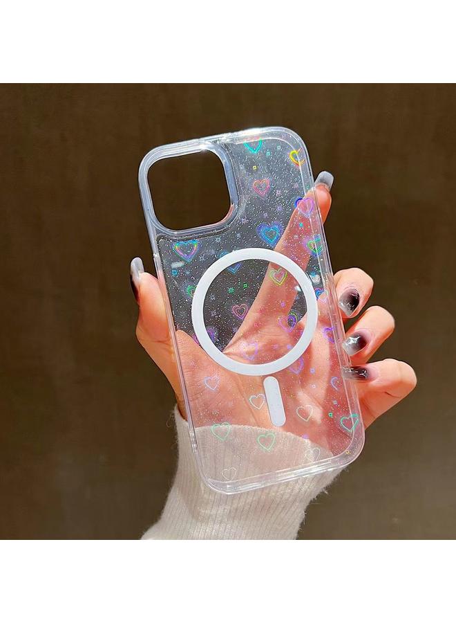 اس-توب جراب لهاتف iPhone 12 Pro Max Laser Love MagSafe TPU - Image 3