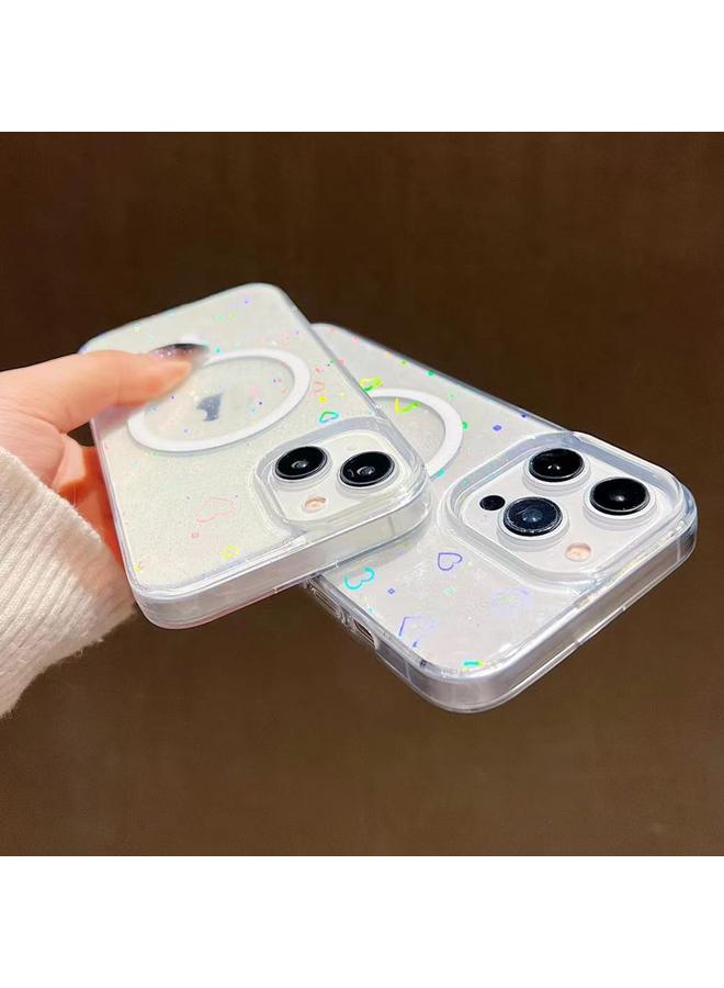اس-توب جراب لهاتف iPhone 12 Pro Max Laser Love MagSafe TPU - Image 5