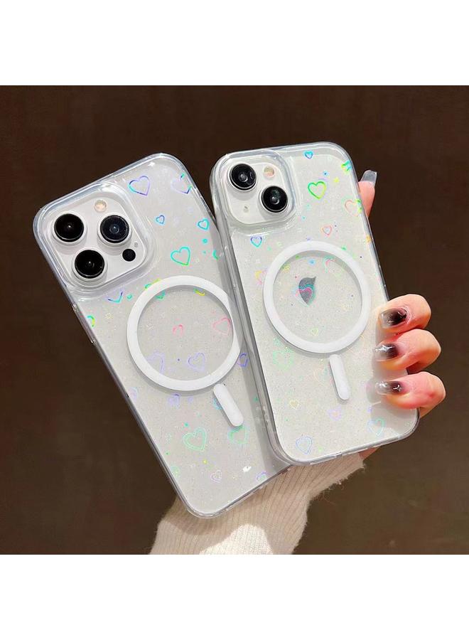 اس-توب جراب لهاتف iPhone 12 Pro Max Laser Love MagSafe TPU - Image 4