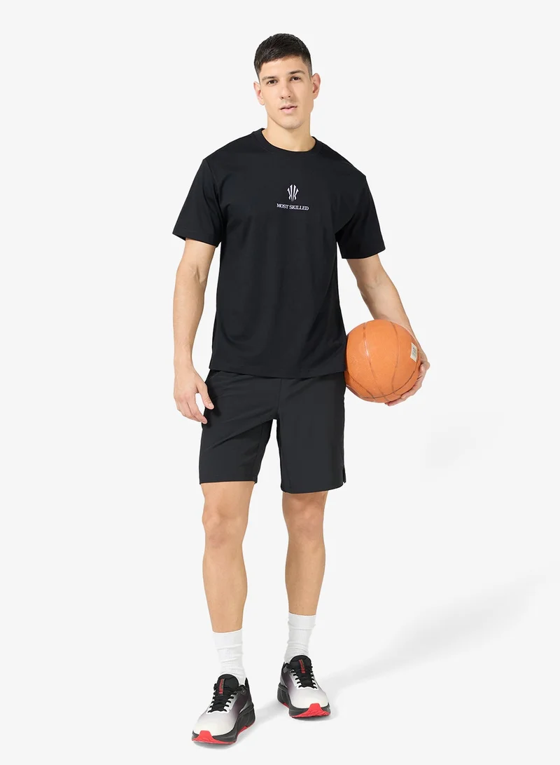 ANTA Black KAI ·Series | Men’s A-COOL Antibacterial Training Tee for Men | Best Price UAE