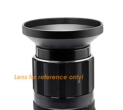 Fotasy 37mm Metal Wide Angle Lens Hood for Canon, Fuji, Leica, Leitz, Nikon, Olympus, Panasonic, Pentax, Sony Lens - Image 4