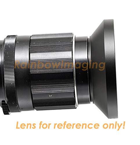 Fotasy 37mm Metal Wide Angle Lens Hood for Canon, Fuji, Leica, Leitz, Nikon, Olympus, Panasonic, Pentax, Sony Lens - Image 5