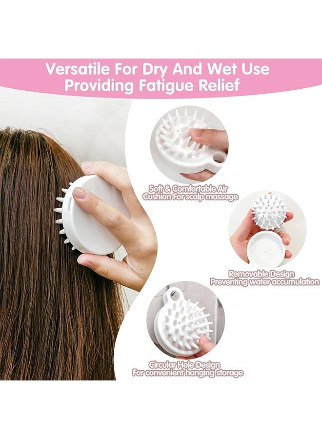 2 Pcs 180ml Hair Oil Applicator Bottles with 2 Scalp Massage Brushes, Hair Dye & Treatment Applicator with Graduated Scale, for Hair Oil, Root Touch-Up, DIY Hair Coloring - Image 4