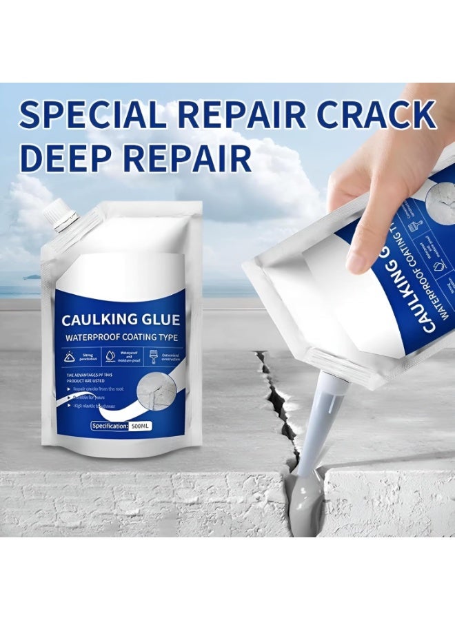 Fast-Drying Concrete Crack Repair Sealant with Self-Leveling and Waterproof Properties - Image 2