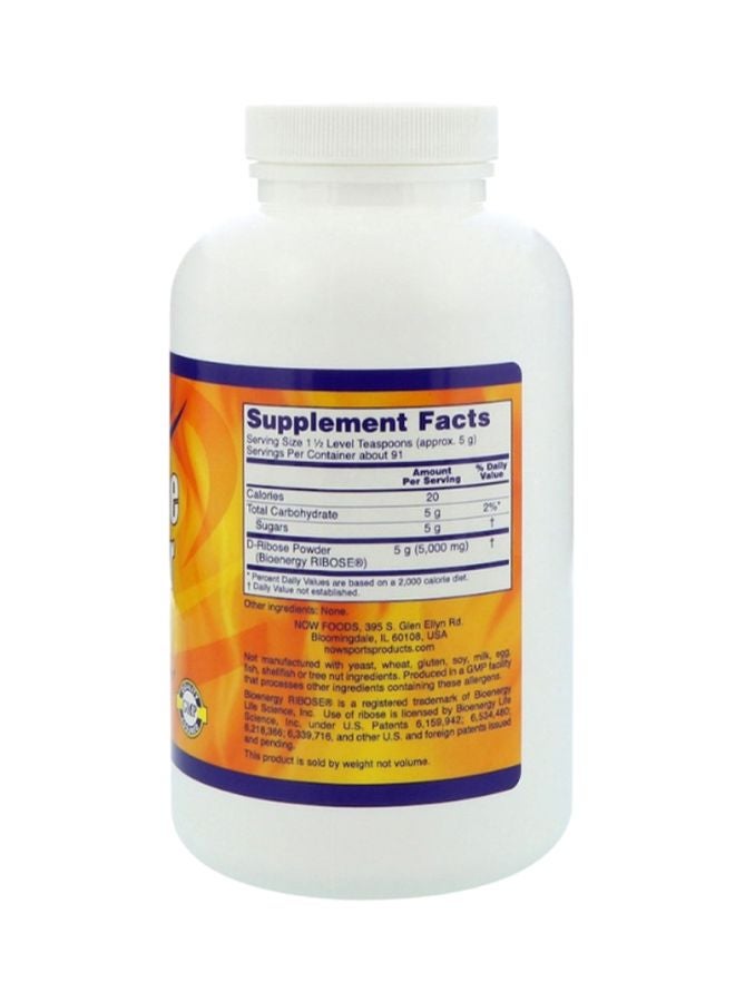 Now Foods Sports D-Ribose Protein Powder - Image 2