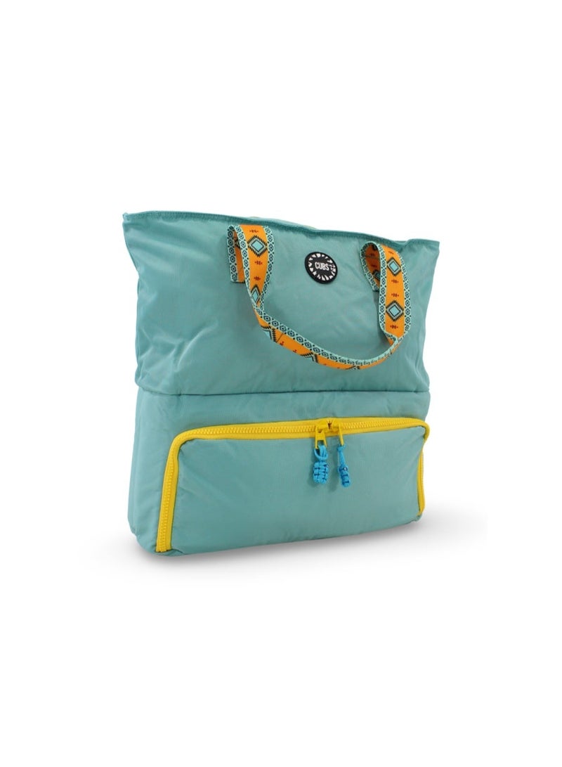 Cubs Ocean Green Cooler Tote (41L) - Image 1