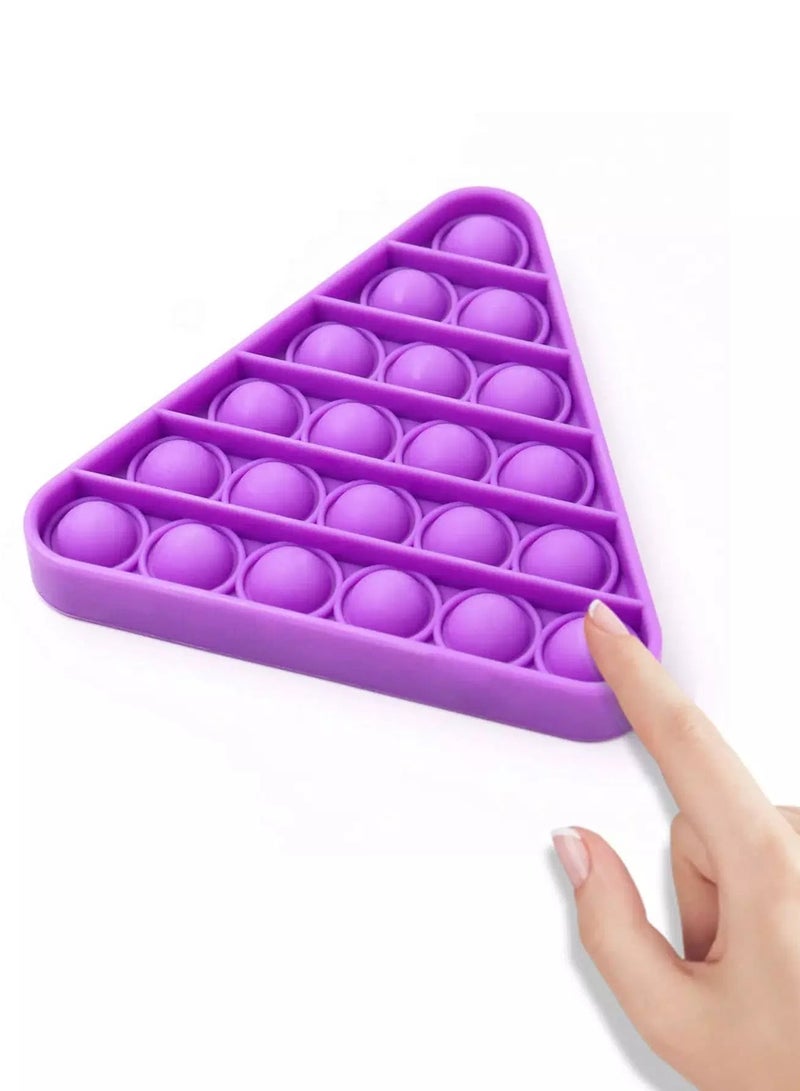 Generic 1pc Triangle Push Pop Bubble  - Image 1