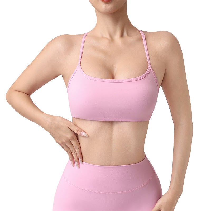 حمالة صدر رياضية نسائية بدون خياطة مع حشوة خفيفة - Image 5