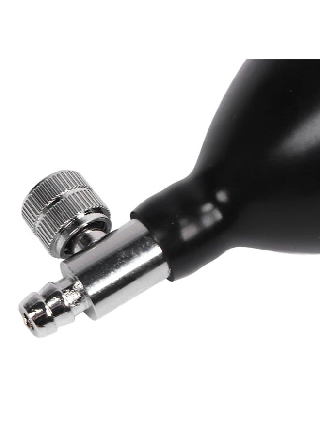 Blood Pressure Latex Bulb, Replacement Inflation Bulb Pump Hand Squeeze Sphygmomanometer Bulb for Manual Inflation of Sphygmomanometer - Works with BP Cuff and Cervical Inflatable Devices