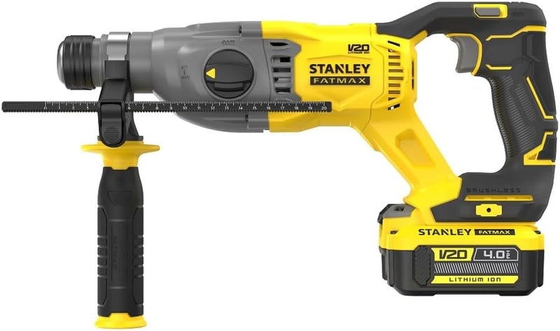 Stanley 500W Fatmax Cordless Drill With Pro Stack Case Yellow And Black Sfmch900M12-Gb - Image 3