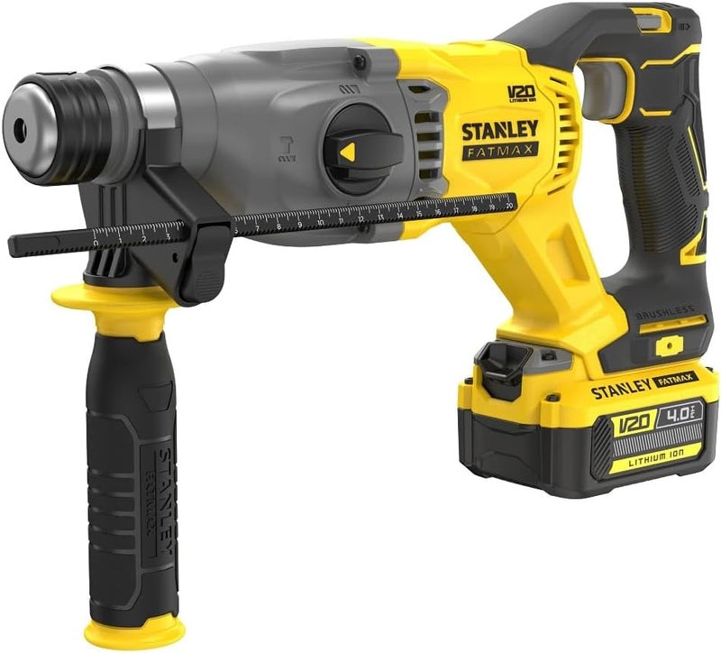 Stanley 500W Fatmax Cordless Drill With Pro Stack Case Yellow And Black Sfmch900M12-Gb - Image 2