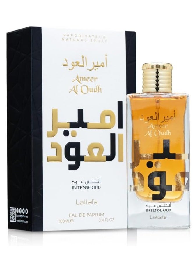 Lattafa Ameer Al Oud Intense by Lattafa - Long-lasting oriental luxury -  Unisex 100ml  - Image 1