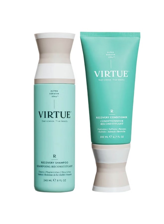 Virtue Recovery Shampoo 240ml & Conditioner 200ml - Image 4
