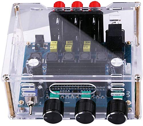 REES52 2.1 Channel Audio Stereo Amplifier Subwoofer Board; DC 12-24V High Power 2x50W 1x100W Sub Output Super Bass Power Amplifier Amp Ampli Module - Image 3