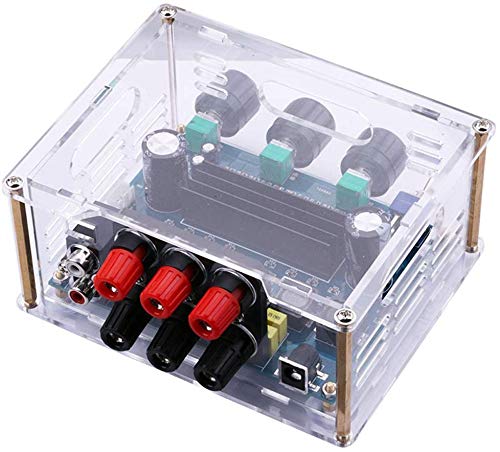 REES52 2.1 Channel Audio Stereo Amplifier Subwoofer Board; DC 12-24V High Power 2x50W 1x100W Sub Output Super Bass Power Amplifier Amp Ampli Module - Image 2