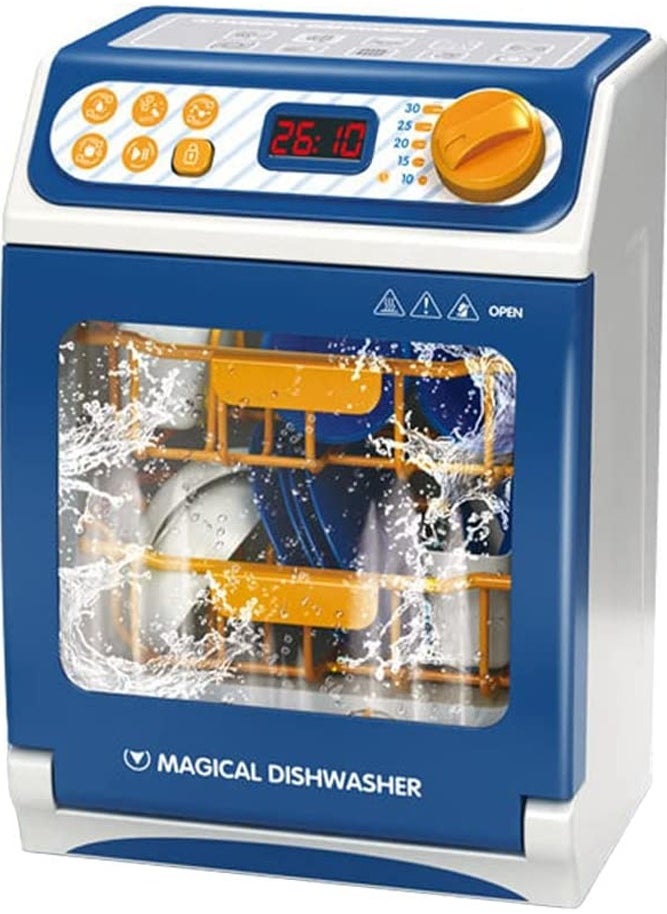 BELLSBERRY Dishwasher Toy -Electric Toy Set With Lights and Sounds Playset Designed for Children  - Image 1