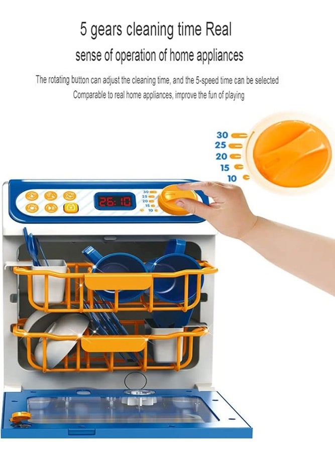 BELLSBERRY Dishwasher Toy -Electric Toy Set With Lights and Sounds Playset Designed for Children  - Image 5