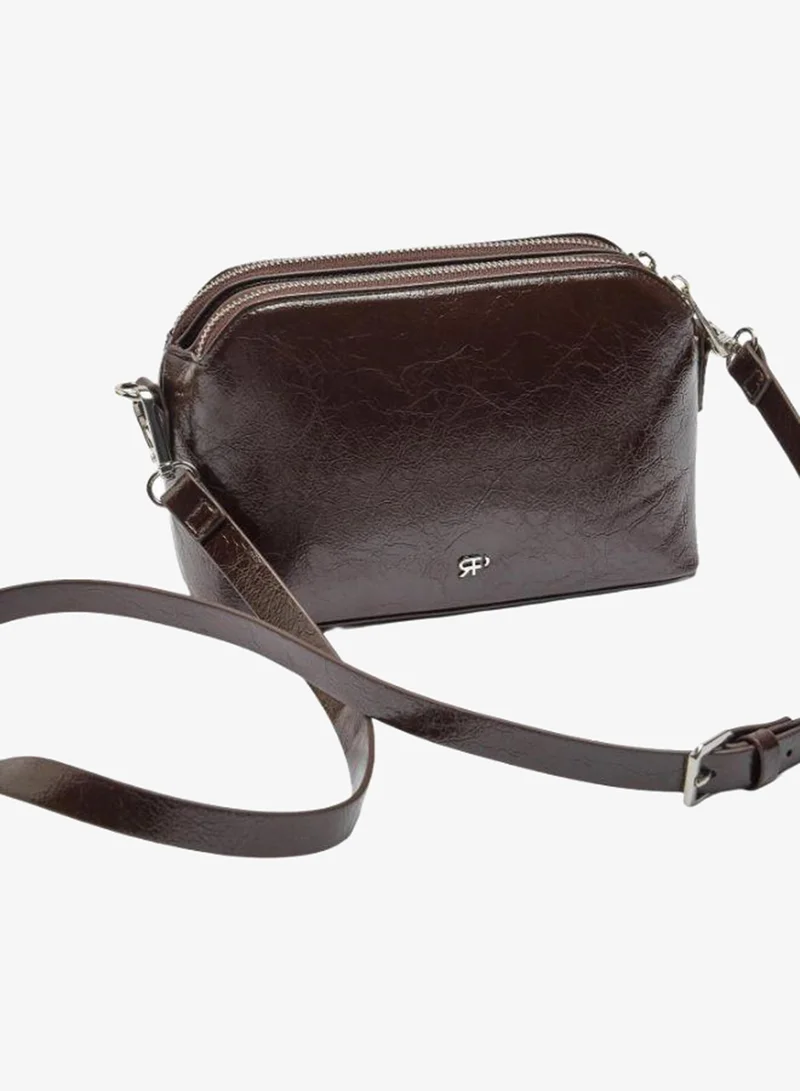 Parfois Brown Crossbody Bag With Studs for Women | Best Price UAE