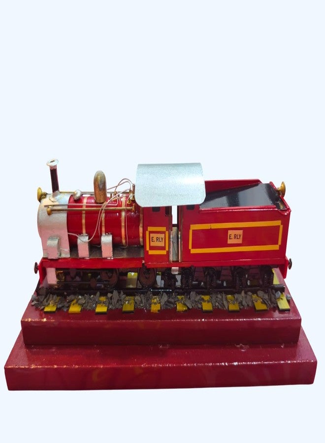 PHILAIMPEX Eastern Railway Handmade Steam Engine Model | World’s Oldest Working Locomotive Replica | Vintage Railway Collectible Showpiece for Display & Gifting - Image 1