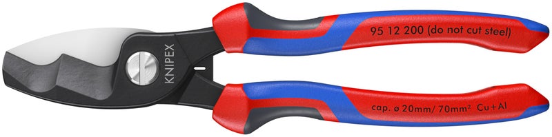 KNIPEX - 95 12 200 Tools - Cable Shears, Multi-Component (9512200) - Image 1